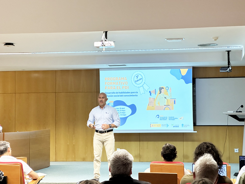 CURSO RRSS iDESCUBRE FPCT ULPGC FECYT DISA 1