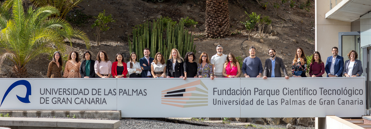 Equipo en la Fundación Canaria Parque Científico Tecnológico ULPGC