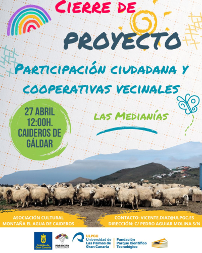 Cierre del proyecto de "Participación ciudadana y cooperativas vecinales"