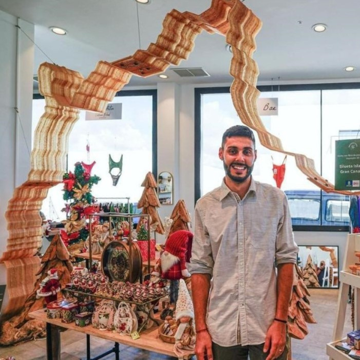 Fibras Naturales Canarias inaugura la primera tienda decorada con impresión 3D en fibra de platanera en Gran Canaria