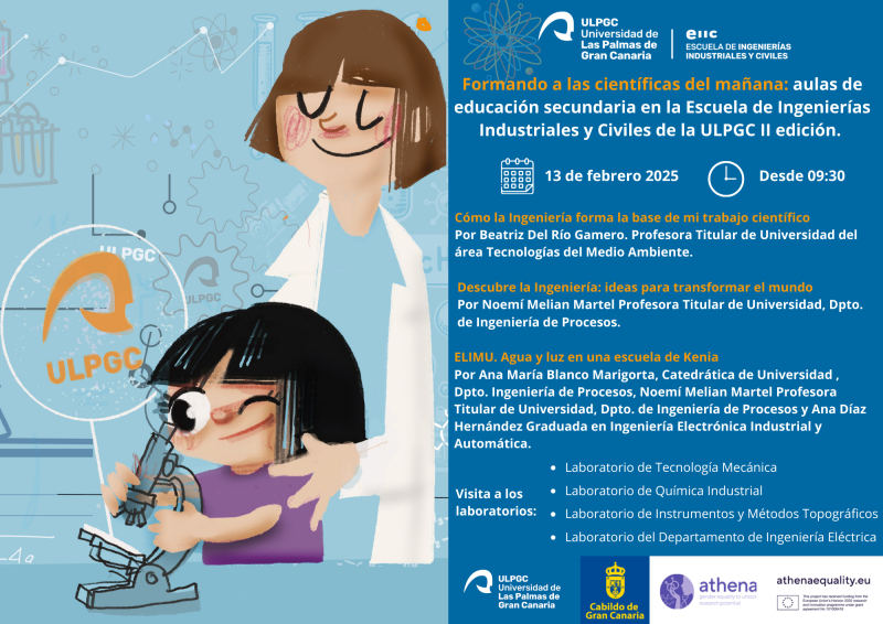 La próxima semana celebramos el Día Internacional de la Mujer y la Niña en la Ciencia con un programa de actividades con investigadoras de la ULPGC