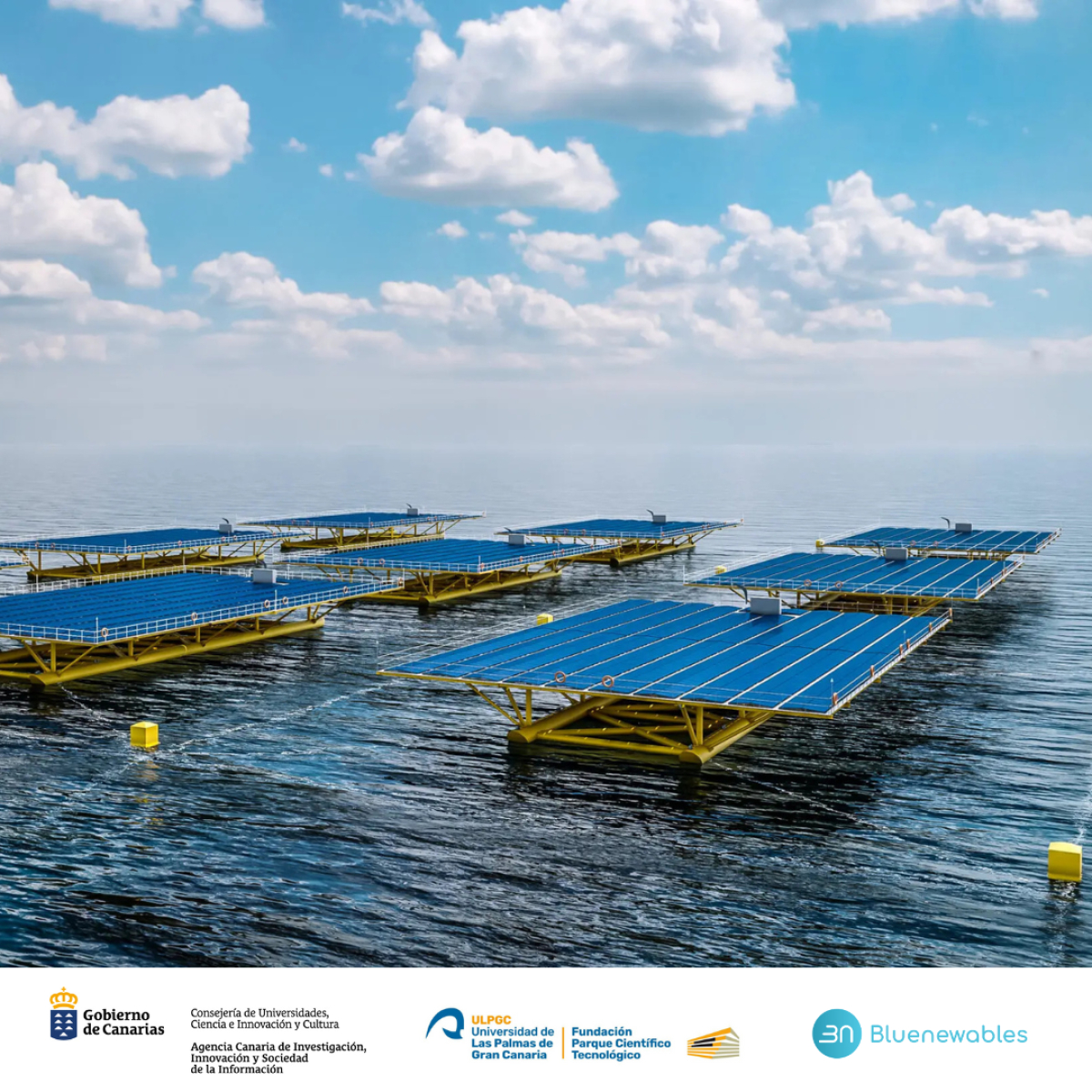 Resolución definitiva favorable a BlueNewables del proyecto hispano-coreano de energía solar flotante