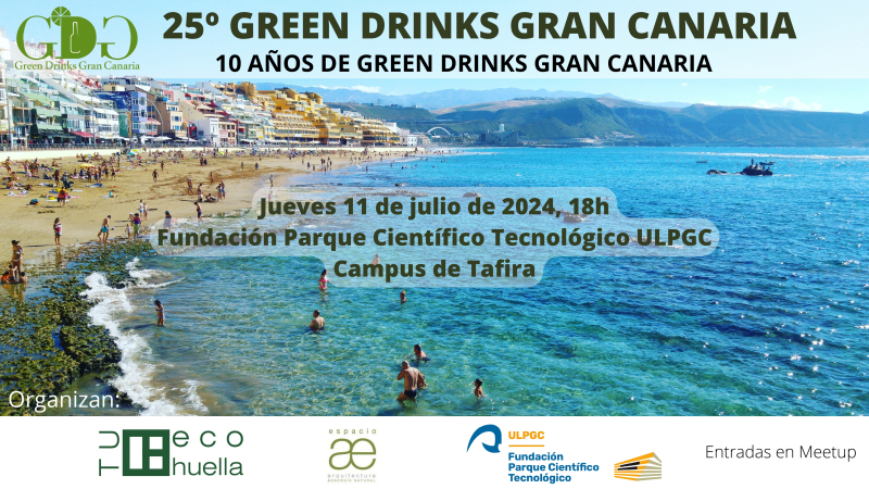 10º Aniversario de Green Drinks Gran Canaria, 11 de julio