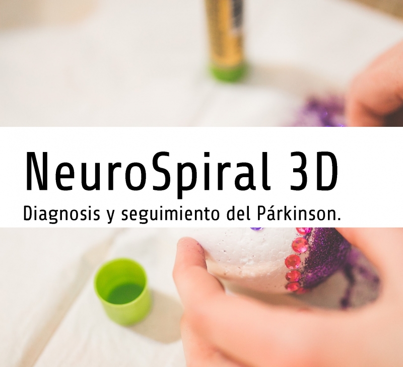 NeuroSpiral 3D, Diagnosis y seguimiento del Párkinson; Diagnosis and monitoring of Parkinson’s