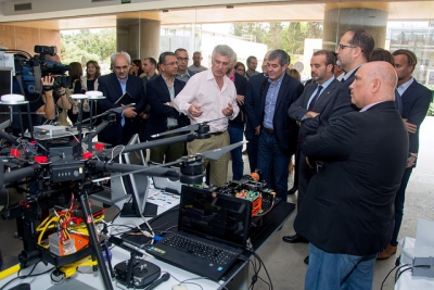 El presidente del Gobierno de Canarias, Fernando Clavijo, se reúne con los Institutos de Investigación del área tecnológica